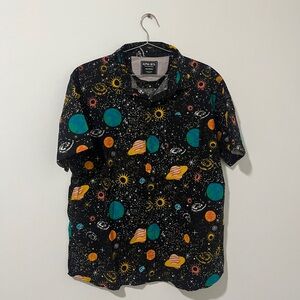 Alpha beta printed shirt